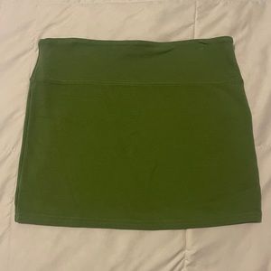 Urban Outfitters green mini skirt, size S.